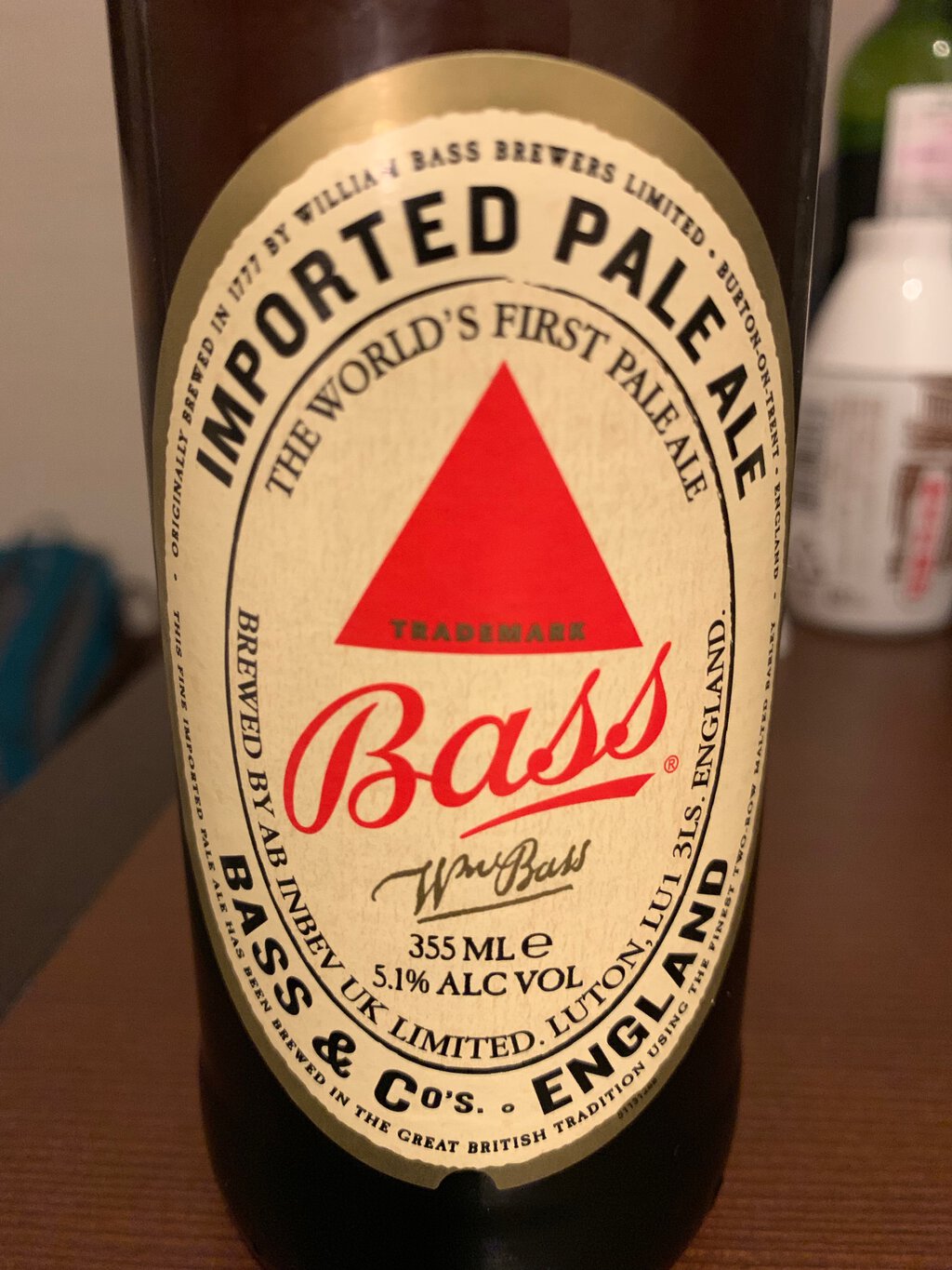 Bass Ale in Japan