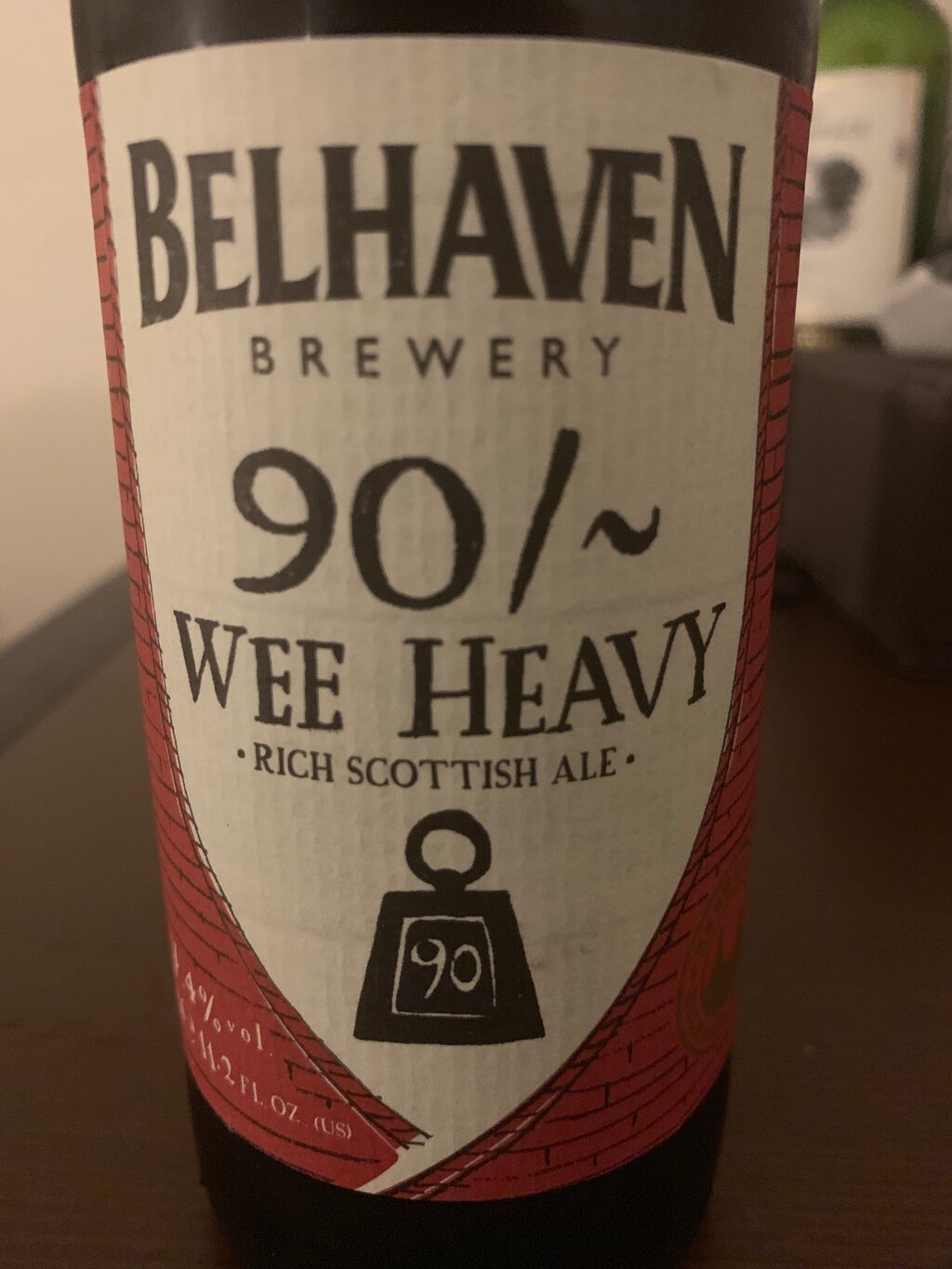 Bottled Belhaven Wee Heavy