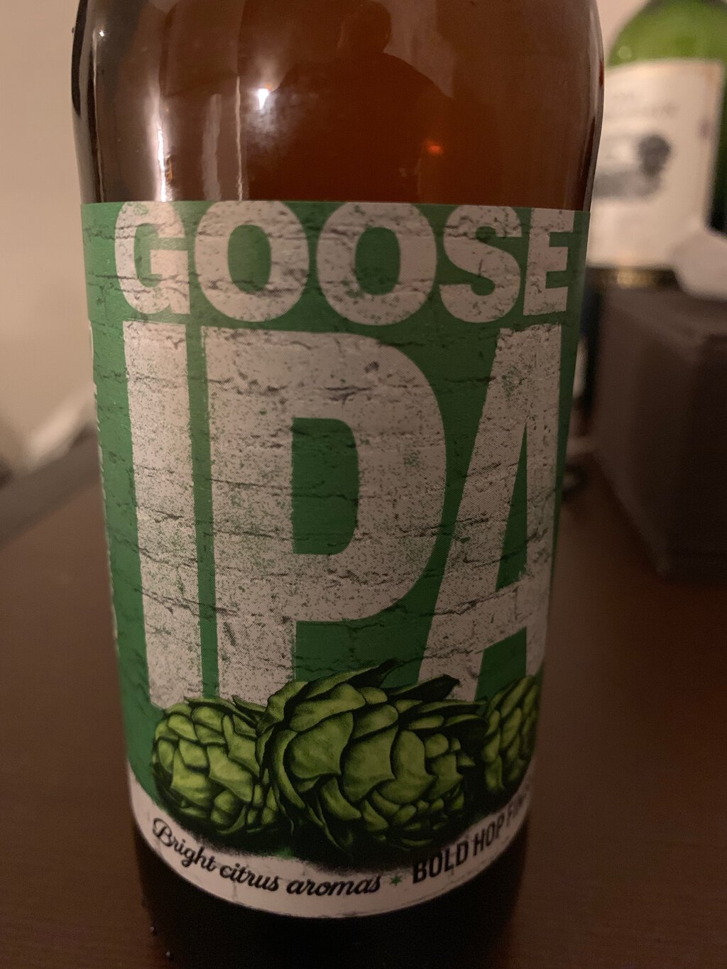 Goose IPA, found in several places in Japan